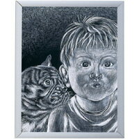 スクラッチボード 小 図工 工作 美術 絵 自由研究 画材 学校 教材