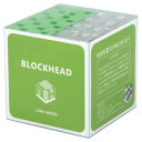 ブロック おもちゃ 新感覚 空中戦 立体4並べ BLOCKHEAD ブロックヘッド ライムグリーン アーテック 日本製 オシャレ ブロック ゲーム パズル 組み立て ビンゴ 脳トレ レゴ・レゴブロックのように遊べます 室内