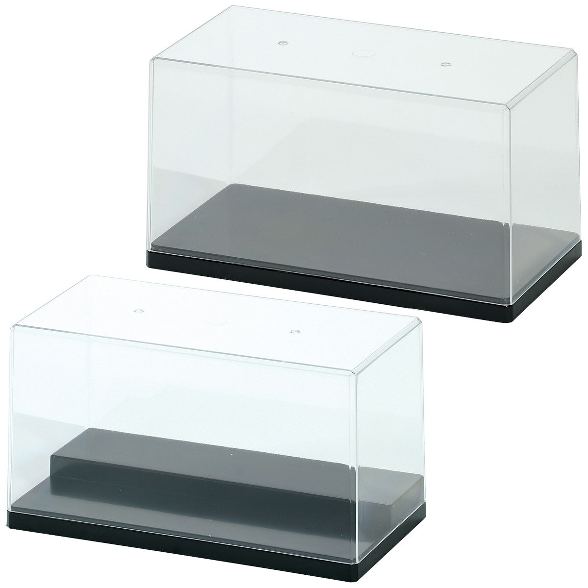 Deep display case for storing and displaying artwork, crafts, hobbies, arts and crafts, figures, and collections