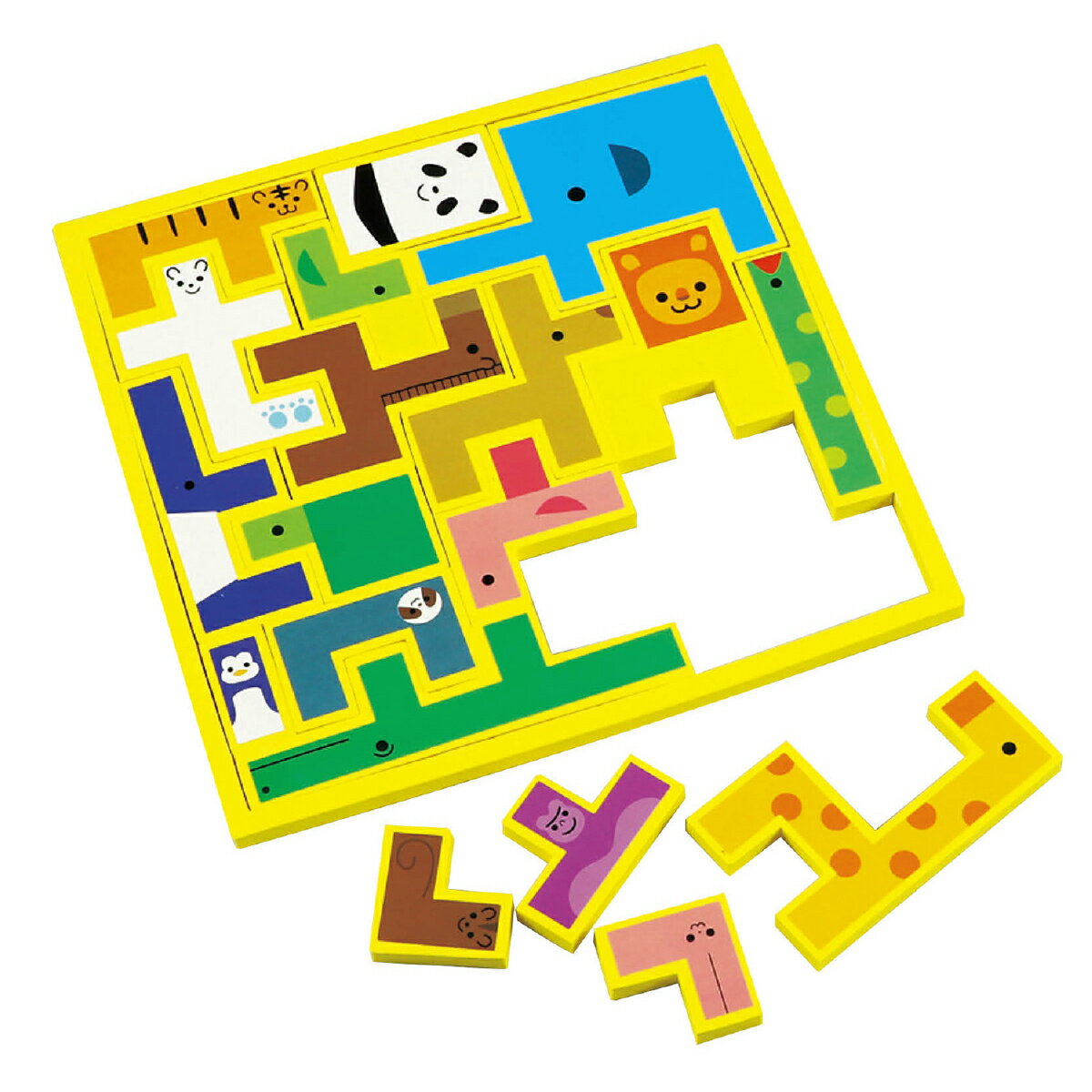 パズル EVAどうぶつパズル つみき 知育玩具 おもちゃ 幼児 子供 幼稚園 保育園 組み立て 教育のサムネイル