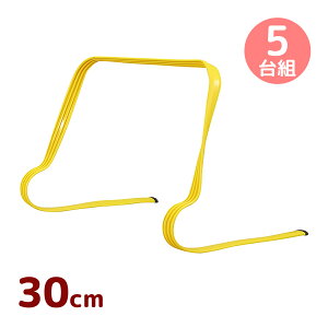 小型 ハードル やわらかミニハードル30cm 5台1組 運動会 体育祭 スポーツ 子供 キッズ 幼稚園 保育園 障害物競走 外遊び