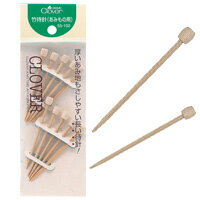 竹待針[あみもの用] クロバー まち針 手芸 裁縫 洋裁 ソーイング用品 編み物 毛糸 まち針 待針 手芸 裁..