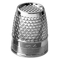 シンブル[縁付] No.4 34424 クロバー 指ぬき 手芸 裁縫 洋裁 ソーイング用品 趣味 手作り 洋服 小物 ハンドメイド ホビー