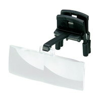 眼鏡にはさむ クリップタイプ ラボ・クリップ [labo-clip] クリップ+レンズ1枚セット 2.5倍 両眼レンズ..