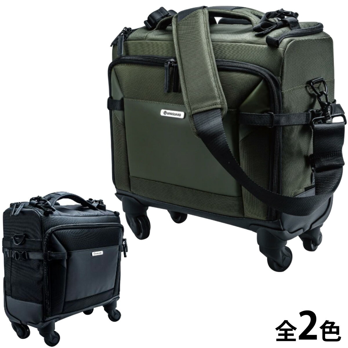 カメラバッグ おしゃれ 大容量 トローリー 一眼レフ カメラ対応 仕切り スーツケース ショルダーバッグ VEO SELECT 42-T ブランド バンガード ...