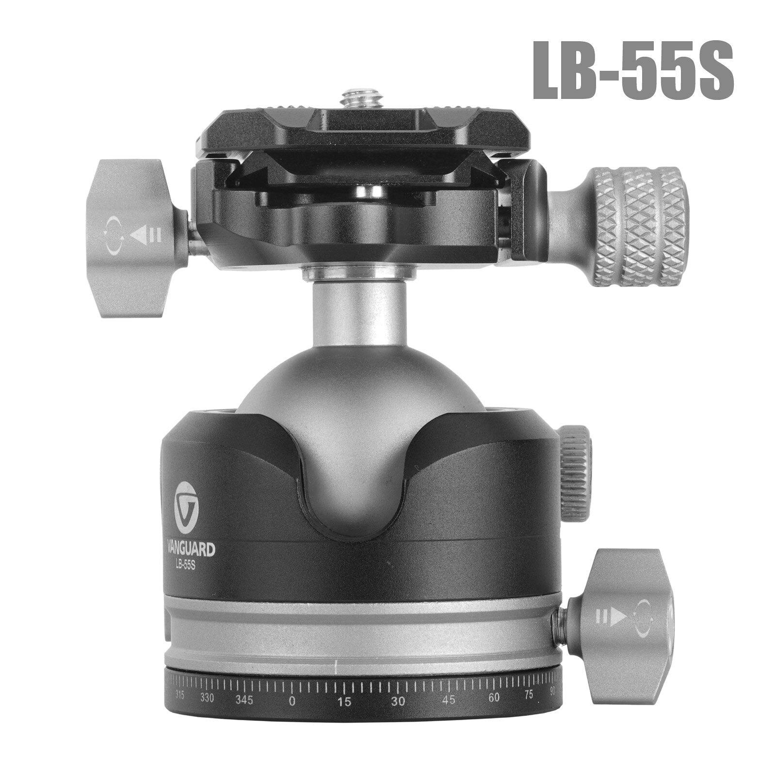 自由雲台 耐荷重 20kg 軽量中空構造ボール アルカスイス互換 LB-55S 三脚用 一脚用...