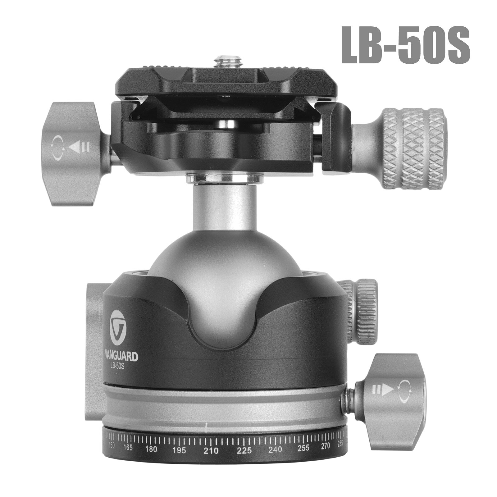 自由雲台 耐荷重 15kg 軽量中空構造ボール アルカスイス互換 LB-50S 三脚用 一脚用 アクセサリー