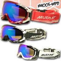 ゴーグル [14-15カタログモデル] MUTANT 偏光 OPTIC TYPE M4005-WPD スキー スノボー ゴーグル スノーボード メガネ対応 ミュータント ダブルレンズ