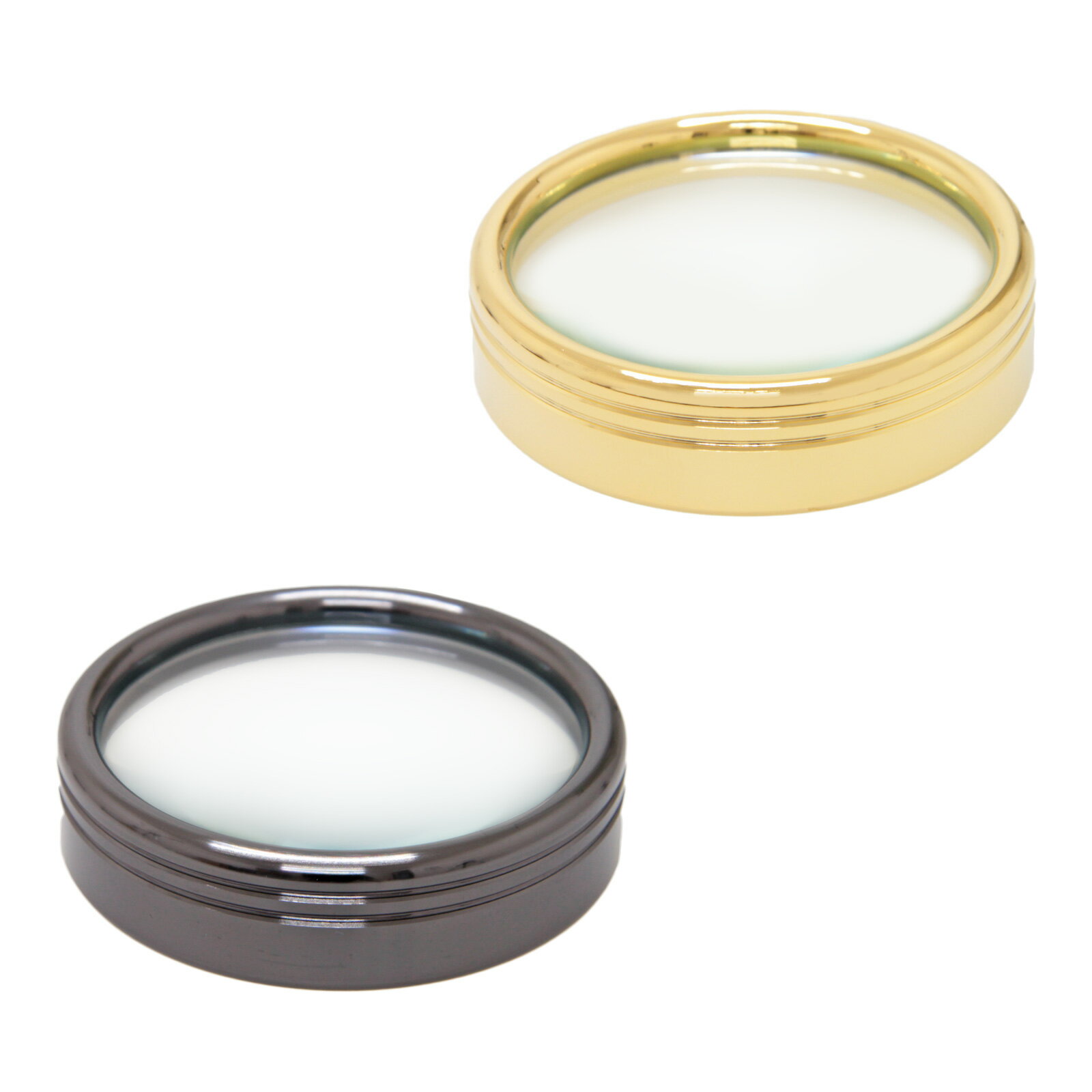 ペーパーウェイトルーペ 文鎮 ガラス 60B ルーペ 拡大鏡 虫眼鏡 アウトレット 池田レンズ