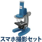 顕微鏡 セット 自由研究 入門 子供 日本製 スマホ撮影セット プレパラート付 マイクロスコープ 生物顕微鏡 簡単