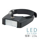 双眼ヘッドルーペ ライト付 BM-120LB 2.3倍 ヘッドバンド式 池田レンズ