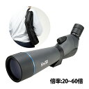 フィールドスコープ ズーム式 傾斜型 スマホ PRO FIELD GAIA プロフィールドガイア 20-60×80 傾斜型 望遠鏡 野鳥