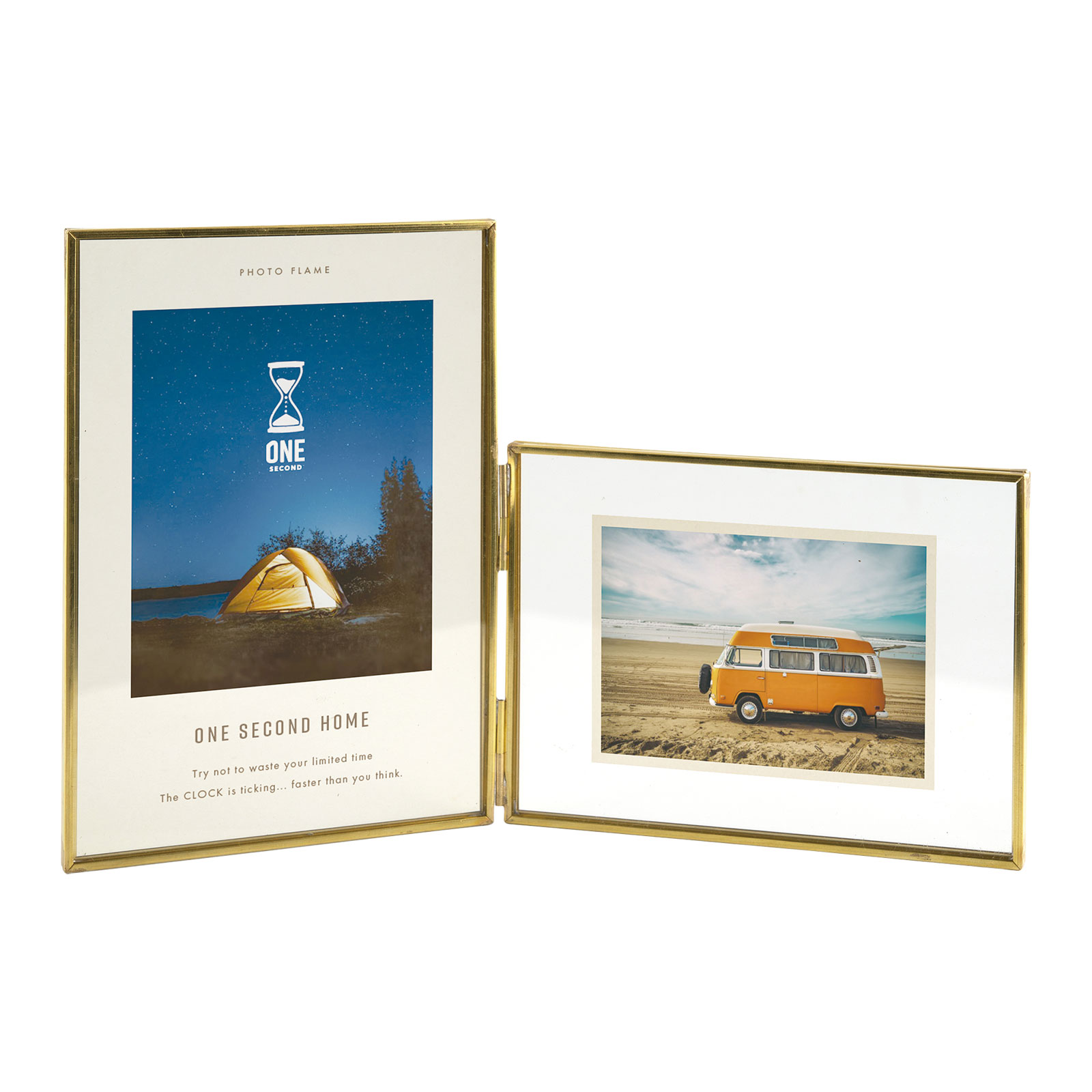 フォトフレーム 写真立て おしゃれ アンティーク ゴールド 卓上 ガラス 多面 インテリア 小物 マルチフ..