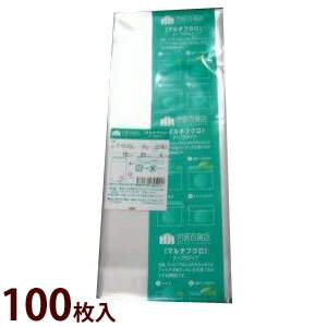 袋 OPP マルチフクロ テープ付 590 100枚入 包装 ラッピング 商品 透明 小物 フリマ ギフト プレゼント
