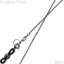 メガネチェーン ブラックチェーン CB-321 ボール 1.5mmφ パール 眼鏡チェーン パーツ レディース かわいい ギフト プレゼント