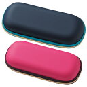 メガネケース HSC-17 ファスナー式 セミハード かわいい おしゃれ 女性 男性 プレゼント クリスマスプレゼント クリスマス