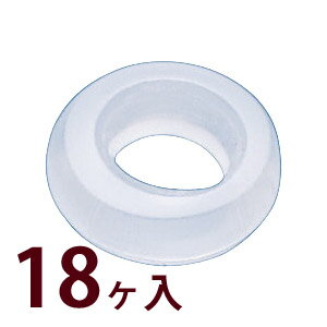 部品 メガネ 眼鏡 修理 交換 メンテナンス 眼鏡店 P-119ナイロンワッシャー 厚み1.0 18個入 日本製