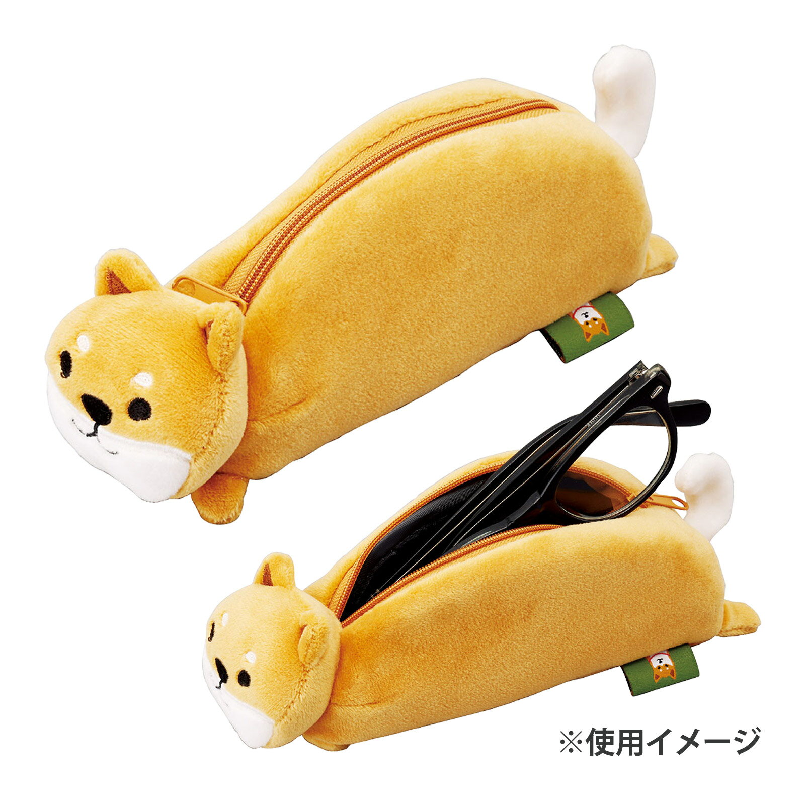 フレンズヒル ぬいぐるみ メガネケース 眼鏡ケース ペンケース 小物入れ おしゃれ 大人 子供 キッズ かわいい 柴犬 いぬ モチモチしばたさん プレゼント 生活雑貨 ホワイトデー お返し プレゼント ギフト