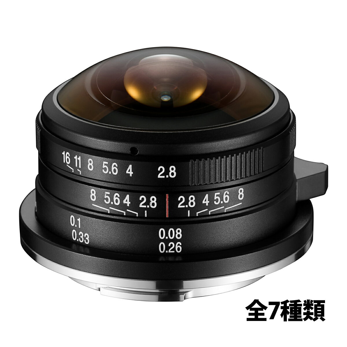 LAOWA 4mm F2.8 Fisheye 交換レンズ 一眼レ