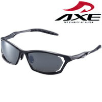 偏光サングラス ASP-390 GM UV400カット マットガンメタル AXE(アックス) UVカ ...