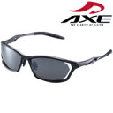 偏光サングラス ASP-390 GM UV400カット マットガンメタル AXE(アックス) UVカット 紫外線対策 スポーツ 偏光グラス 偏光サングラス 釣り フィッシング ドライブ