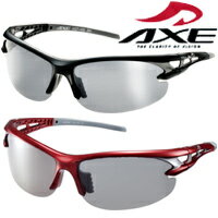 偏光サングラス ASP-495 UV400カット ASP-495 BK ASP-495 RD AXE アックス 軽量 ランニング サイクリング フィッシング トレッキング ドライブ