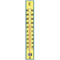 温度計 木製 60cm 75920 健康管理 省エネ オフィス用 学校用 病院用 シンワ測定