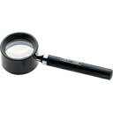 虫眼鏡 ルーペ R-2 高倍率 柄付 28mm 10倍 75565 虫めがね 宝石鑑定 検査 観察 シンワ測定