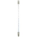 温度計 料理 おしゃれ アナログ 室内 室外 棒状温度計 H-7C 青液 -10〜65℃ 30cm ケース付 水温 気温 地温 湿度 学校 農業 業...