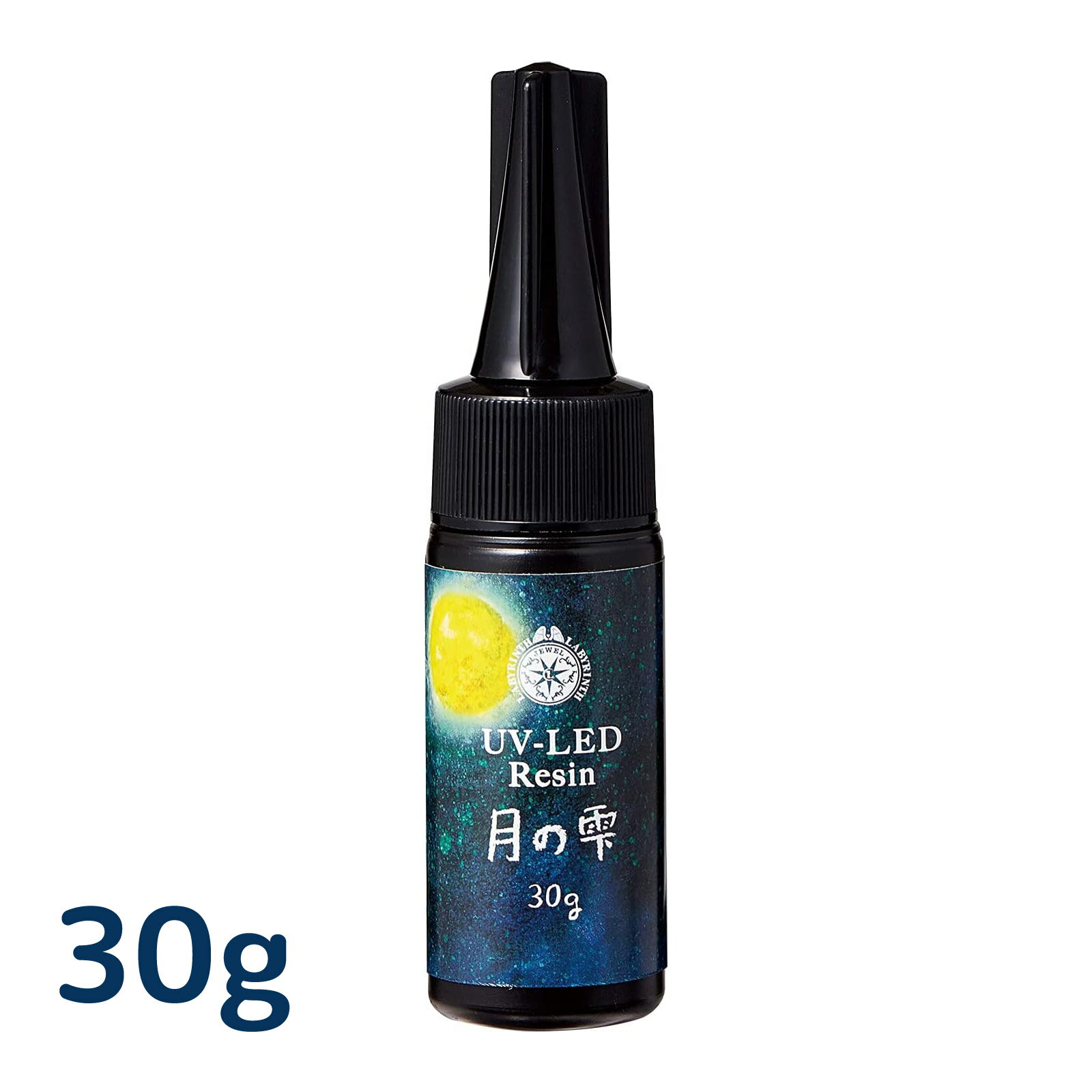 レジン液 月の雫 ハード 30g パジコ 紫外線硬化接着剤 UVレジン LED 透明 手作り 工作 人気 おすすめ ..