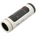 単眼鏡 ビクセン 21倍 ジョイフルモノキュラー HZ7-21×21 PW ケース付き ホワイト VIXEN ズーム式 高倍率 ギャラリースコープ コンパクト ...