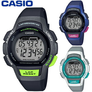 カシオ 腕時計 スポーツウォッチ CASIO ランニングウォッチ ランナーズウォッチ マラソン ストップウオッチ ジョギング ラップ・スプリットタイム LWS-1000H 敬老の日 プレゼント ギフト