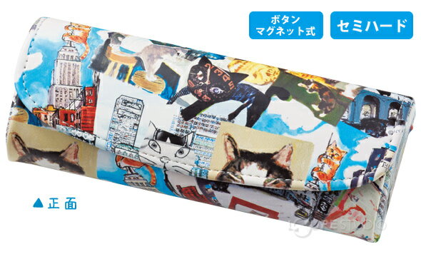 メガネケース かわいい おしゃれ 猫 Manh...の紹介画像2