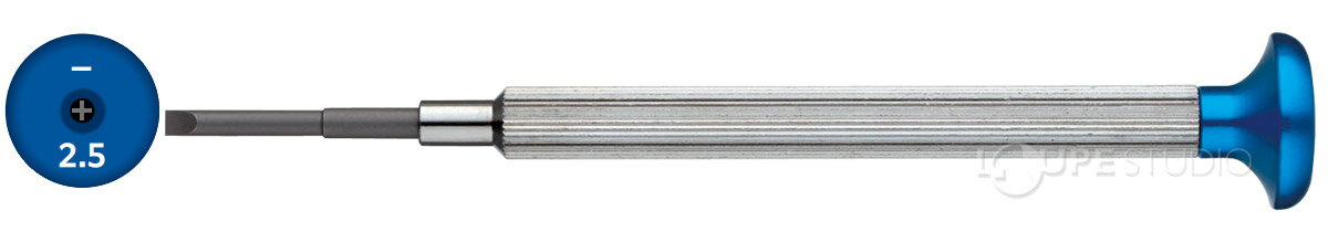 工具 メガネ 眼鏡 フレーム 加工 修理 調整 アルミ精密ドライバー マイナス2.5mm 2