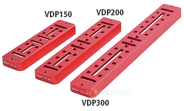 天体望遠鏡 天体撮影 天体観測 望遠鏡パーツ Askar ドブテイルプレート VDP300 幅...