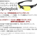 サングラス 両面クラリテックスコートレンズ スポーツ メンズ レディース SPRINGBOK フレーム+L-SPB-0411 Y 撥水加工 おすすめ 人気 SWANS スワンズ 敬老の日 プレゼント ギフト 2