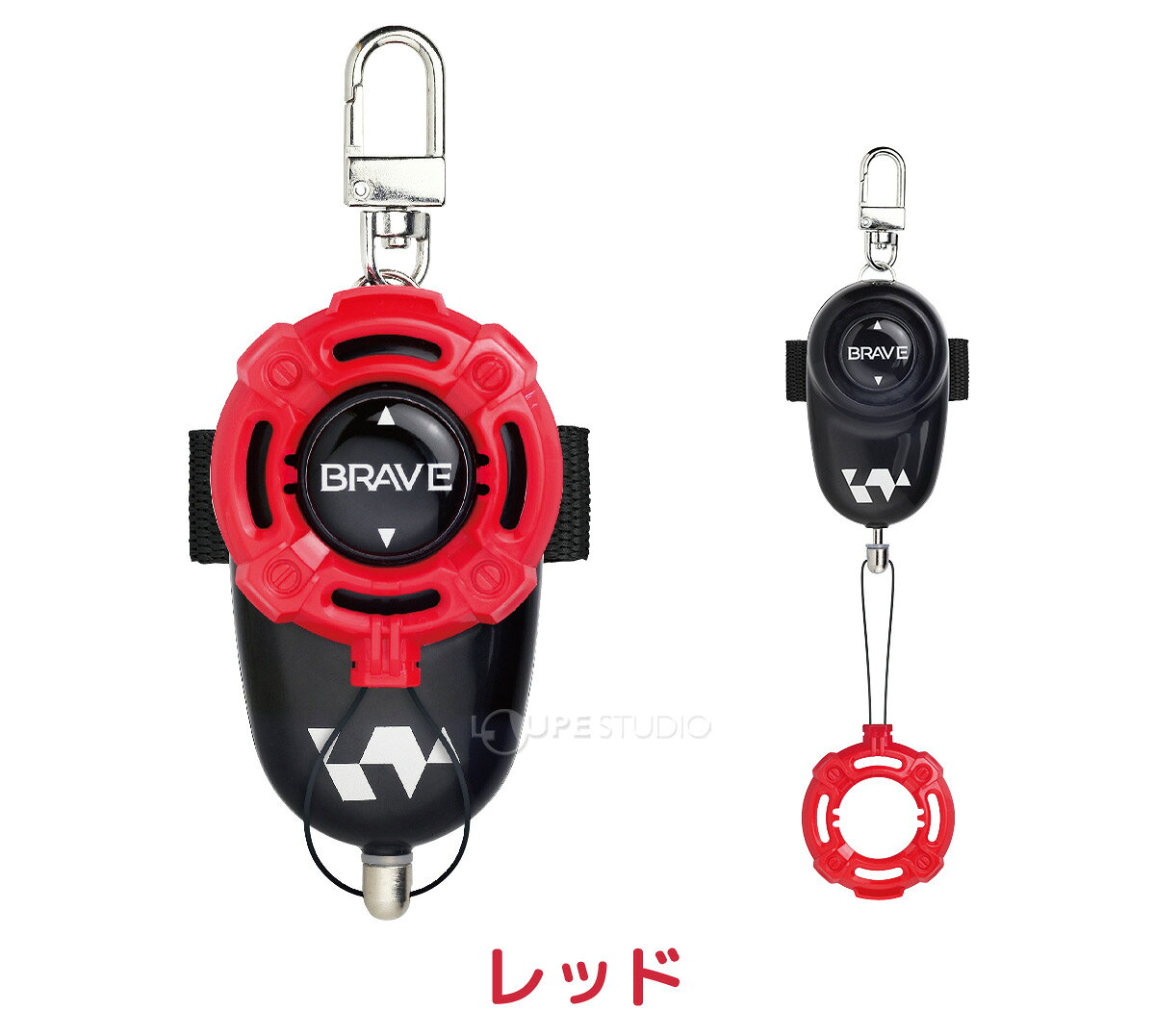 防犯ブザー ピブート 単4乾電池型 ブレイブ 防犯グッズ 子供 小学生 ランドセル 男...