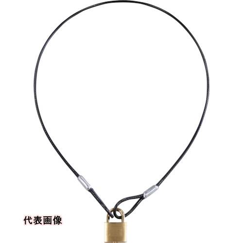 4994421128329｜249-6819 [128030SSD ] 1販売システム上、送料無料と表記されていても、沖縄県・離島宛、大型商品は追加料金をいただく場合があります。別途費用が発生する場合、システムの都合上ご購入時の自動配信メールには追加料金が含まれておりません。当店でご注文内容を確認し、別途メールにてご請求金額を連絡致します。商品画像については実際の製品と異なる場合がございます。あくまでも商品のスペックをご確認の上ご注文をお願いいたします。※この商品は受注発注の商品です。その為メーカーに在庫がない場合がございます。その場合は大変申し訳ございませんがキャンセルとさせて頂きます。予めご了承下さい。249-6819特長高強度スチールワイヤー使用です。対象物をキズつけにくいビニールコーティングです。両端アイ加工のワイヤーロープと南京錠のセット品です。同一錠です。用途門扉・宅配ボックス・自転車・ミニバイクの施錠、スーツケースやゴルフバックなどの盗難防止、各種設備機械の管理等に。仕様幅(mm)：29ツル径(mm)：4.8B(mm)：14.3C(mm)：14.6付属鍵本数(本)：3タイプ：同一鍵ワイヤー長(mm)：545ワイヤー長(mm)：545仕様2シリンダー錠キー3本付材質_仕上ワイヤー：鉄・ビニールコートスリーブ：アルミニウムシリンダー錠本体：真鍮キー：真鍮・ニッケルメッキ質量100.000Gセット内容_付属品シリンダー錠1、キー3、ワイヤーロープ1原産国中国JANコード4994421128329「ルーペスタジオ」では、拡大鏡(虫眼鏡/ルーペ)、双眼鏡、単眼鏡、望遠鏡などのレンズ製品を主に取り扱っております。工具製品は常には在庫しておらずお取りよせとなります。ご了承下さい。鍵 南京錠SOL ワイヤー＆パドロックシリンダー錠タイプ 関連商品へ