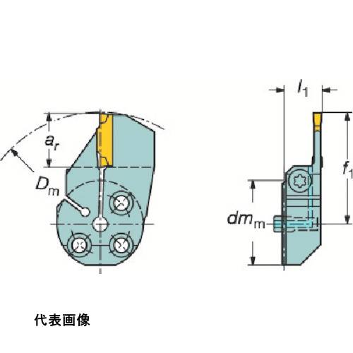 ｜696-4079 [57032R123H23B] 1個販売 システム上、送料無料と表記されていても、沖縄県・離島宛、大型商品は追加料金をいただく場合があります。別途費用が発生する場合、システムの都合上ご購入時の自動配信メールには追加料金が含まれておりません。当店でご注文内容を確認し、別途メールにてご請求金額を連絡致します。商品画像については実際の製品と異なる場合がございます。あくまでも商品のスペックをご確認の上ご注文をお願いいたします。※この商品は受注発注の商品です。その為メーカーに在庫がない場合がございます。その場合は大変申し訳ございませんがキャンセルとさせて頂きます。予めご了承下さい。696-4079特長高いクランプ剛性の突切り・溝入れ用カッティングヘッドです。独自のレールロックシートとV形シートで、横方向の切削力をしっかり受け止め、高い安定性をもたらします。（特許取得済）用途端面溝入れ加工用に。仕様ゲージチップ：N123H2-0400- GMDm_min：95チップ締め付けトルク：3最大切り込み：23D5m：32f1：46.1l1：18仕様2サンドビック　コロターンSL　コロカット1・2用突切り・溝入れブレード質量0.000G原産国スウェーデン「ルーペスタジオ」では、拡大鏡(虫眼鏡/ルーペ)、双眼鏡、単眼鏡、望遠鏡などのレンズ製品を主に取り扱っております。工具製品は常には在庫しておらずお取りよせとなります。ご了承下さい。刃先交換式工具 溝入れ・突切り工具SANDVIK コロターンSL 関連商品へ