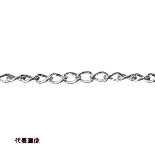 TRUSCO トラスコ中山 鉄クロームマンテルチェーン 3.2MM×10M [TIM132CR-10M] TIM132CR10M 販売単位：1 ..