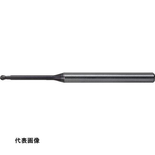 三菱K 2枚刃インパクトミラクルロングネック 超硬ボールエンドミル0.8mm [VF2XLBR0040N020S06] 販売単位：1 送料無料(4.0)