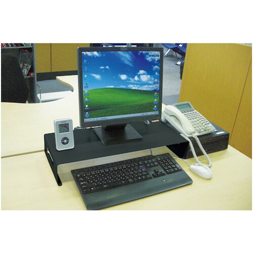 TRUSCO トラスコ中山 机上ラック 300 黒 [WTAS300-BK] WTAS300BK 販売単位:1