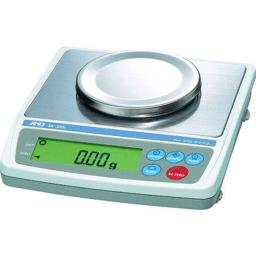 電子天びん カウンティング機能付 A&D パーソナル電子天びん0.01g/300g [EK300I] 販売単位：1 送料無料