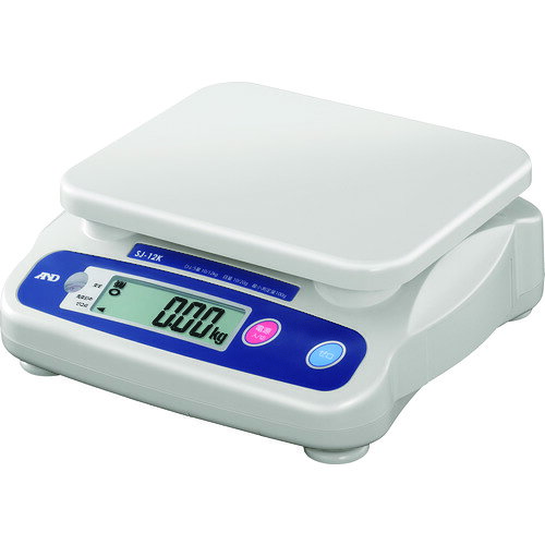 A&D デジタルはかり ワークスケール スケールボーイ2 (検定付) ひょう量12KG [SJ-12K] 販売単位：1 送料無料