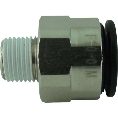 チヨダ ファイブメイルコネクタ 10mm・R1/8 [F10-01M] 販売単位：1