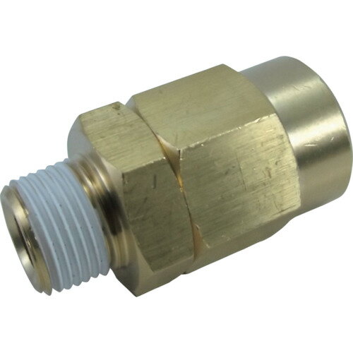 継手 配管 ネジ ねじ 建築 チヨダ ホースニップル 11mm・R3/8 工事 [H11-3M] 販売単位：1