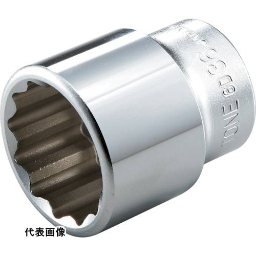 TONE ソケット(12角) 対辺寸法23mm 全長52mm [6D-23] 販売単位：1