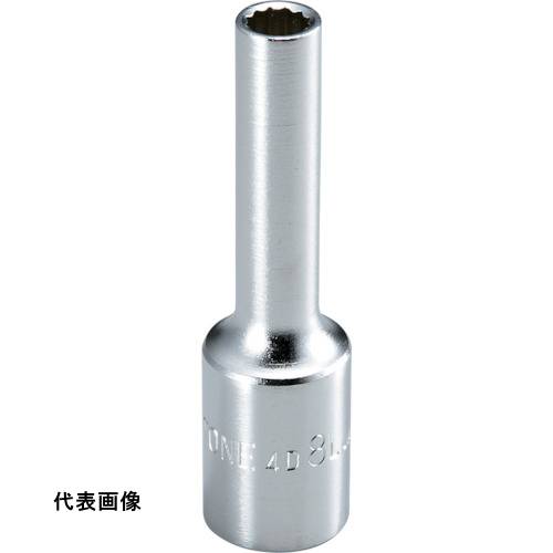 TONE ディープソケット(12角) 対辺寸法10mm 全長83mm [4D-10L] 販売単位：1