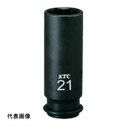 KTC 9.5sq.インパクトレンチ用ソケット(ディープ薄肉) 対辺寸法17mm 差込角9.5mm 6角 [BP3L-17TP] 販売単位：1