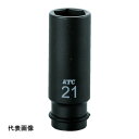 KTC 12.7sq.インパクトレンチ用ソケット(ディープ薄肉) 27mm [BP4L-27TP] 販売単位：1